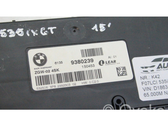 Блок комфорта 9380239   BMW 5 GT F07   