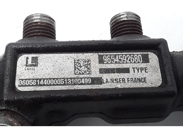 Vstřikovací lišta 9654592680   Citroen Berlingo  pro naftový motor 1.6 9HX 