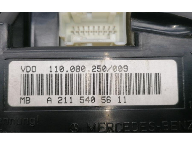 Přístrojová deska  Mercedes-Benz E AMG W211 2003 A2115405611, 0090059  