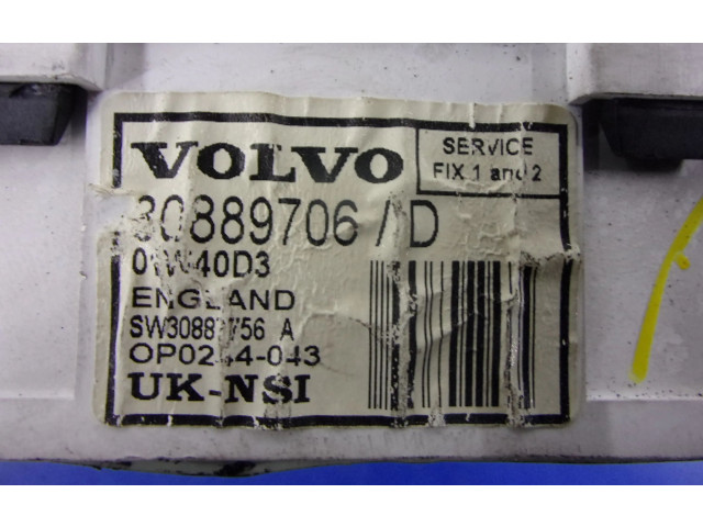 Панель приборов 30889706, 30889706   Volvo S40, V40       