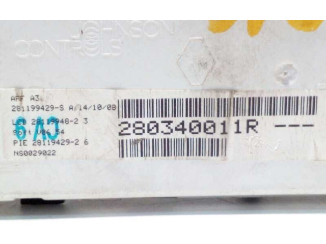Дисплей    280340011R   Renault Megane II