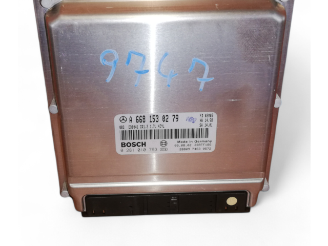 Řídící jednotka 0281010793, 0281010793   Mercedes-Benz A W168 2002