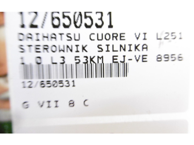 Řídící jednotka 89560-B2190, 89560-B2190   Daihatsu Cuore 2005