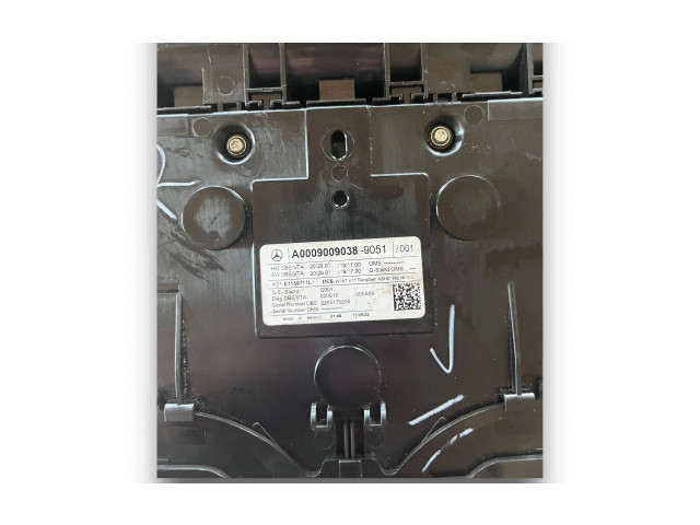 Блок комфорта NR387, A0009009038   Mercedes-Benz B W247   