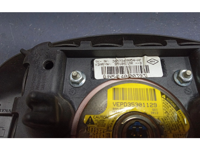Подушка безопасности водителя 985105118R, 985105118R   Dacia Dokker