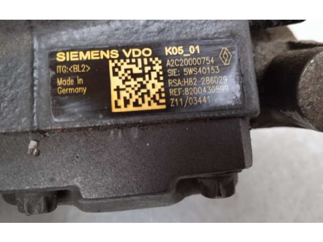 Vstřikovací čerpadlo 8200430599, A2C0000754   Renault Megane II    K9K7 