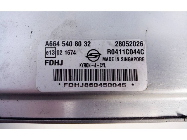 Řídící jednotka A6645408032   SsangYong Kyron 2006