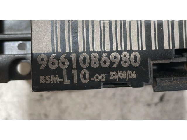 Pojistková skříňka Řídící jednotka BSM 9661086980, 9661086980   Peugeot 207 2007