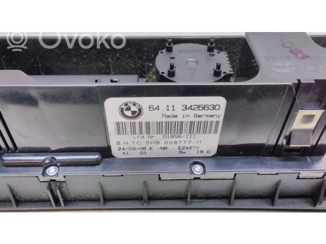 Блок управления климат-контролем 3426630, 64113426630   BMW X3 E83