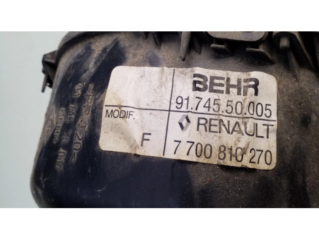 Вентилятор печки    7700810270, 9174550005   Renault Clio II