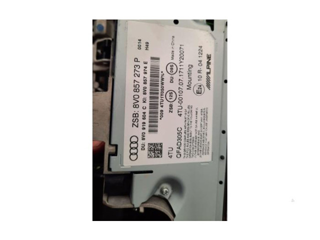 Дисплей    8V0857273   Audi A3 S3 8V