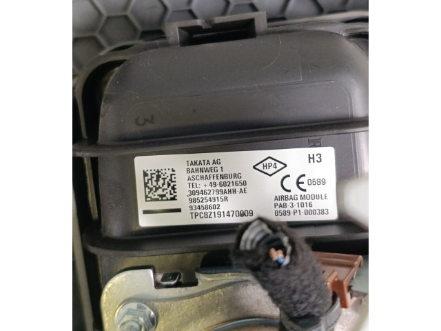 Подушка безопасности пассажира 985254915R, 93458602   Renault Trafic III (X82)