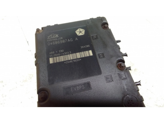 Блок АБС 04686987AG   Chrysler  Voyager  2004-2007 года