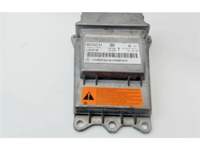 Блок подушек безопасности A1648207926   Mercedes-Benz ML W164