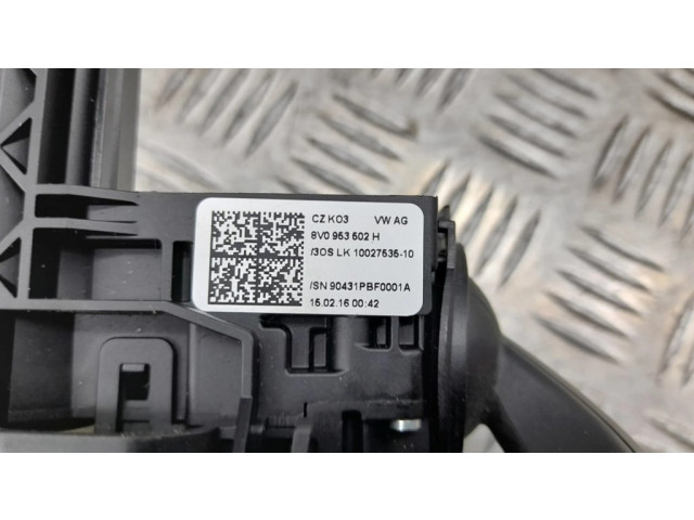 Подрулевой переключатель 8V0953521FH, 5Q0953549E   Audi A3 S3 8V