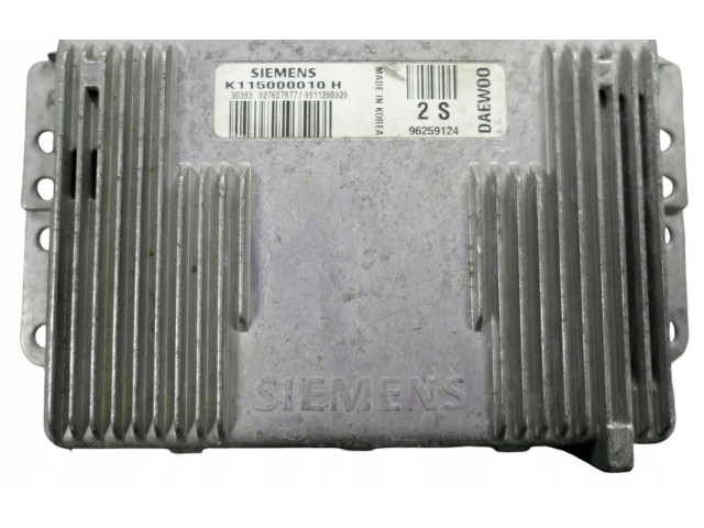 Řídící jednotka 96259124, K115000010H   Daewoo Matiz 2000
