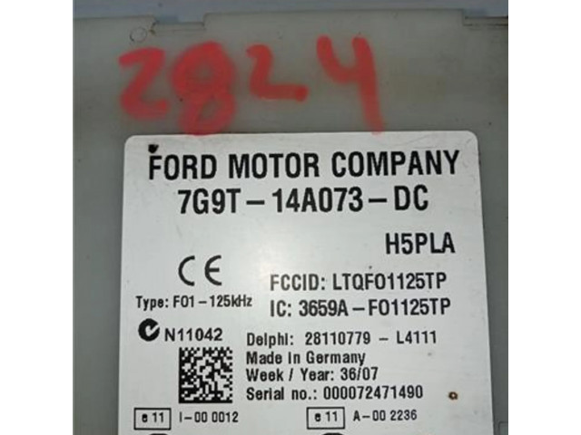 Блок предохранителей  7G9T14A073DC   Ford Mondeo MK IV    