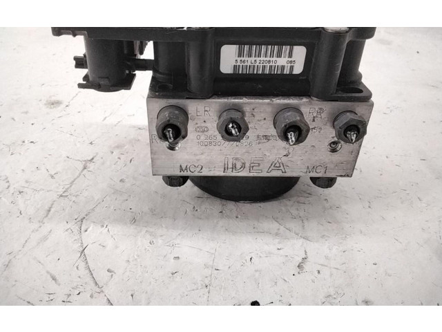 ABS Steuergerät 0265800725, 0265800725   Lancia Musa 2011