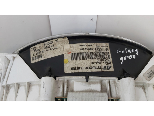 Панель приборов F5RF10A855A, 95VW10849DJ   Ford Galaxy       