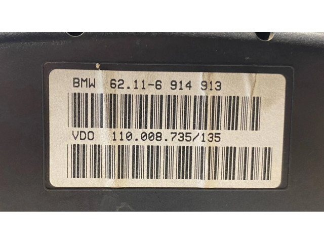 Přístrojová deska  BMW 5 E39 2001 6914913, 62116914913  