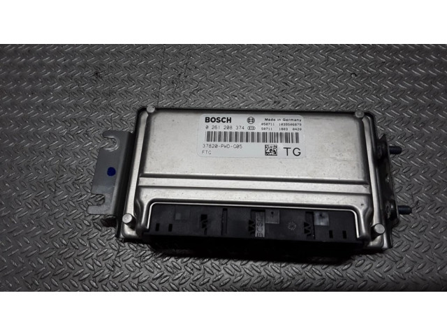 Řídící jednotka 0261208374, 37820PWDG05   Honda Jazz 2005