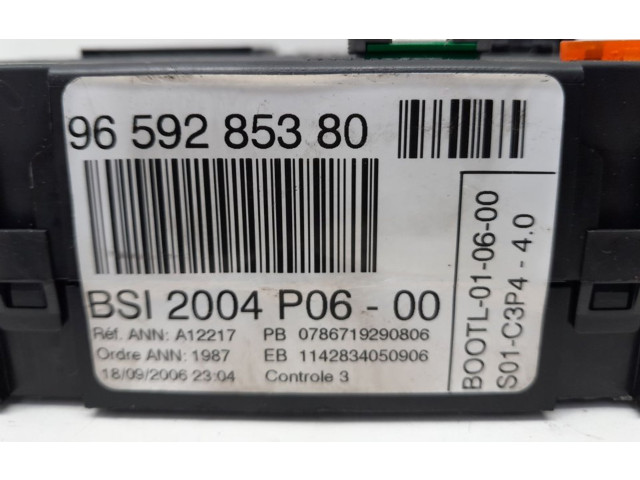   Pojistková skříňka 9659285380, 178842   Citroen C2 2006