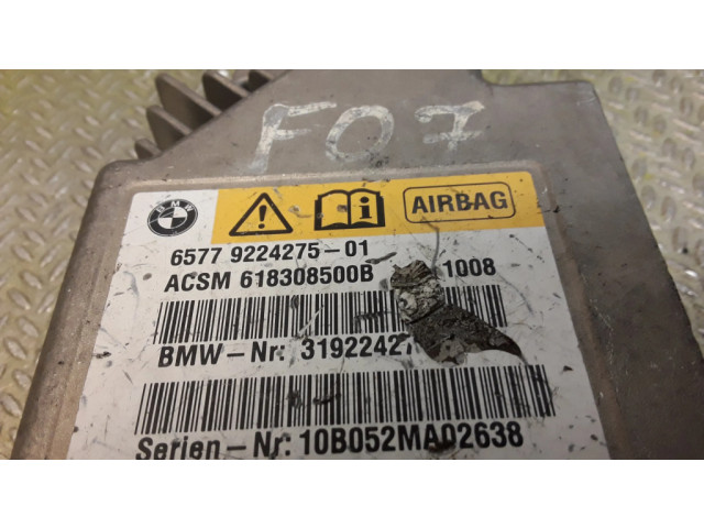 Блок подушек безопасности 9224275   BMW 5 GT F07