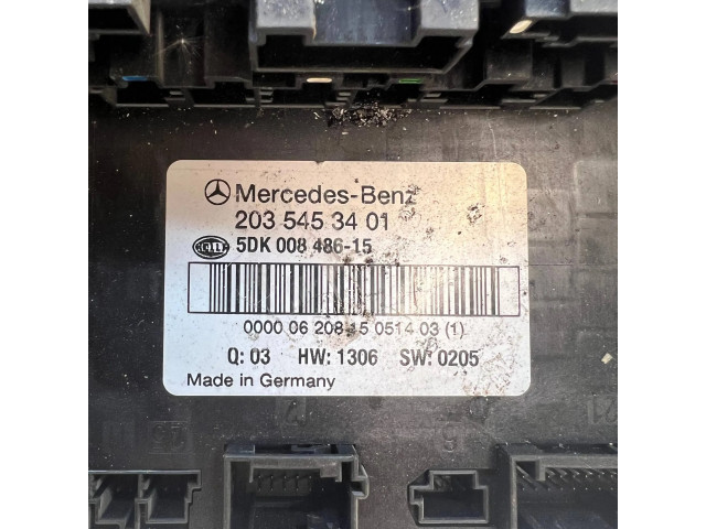 Блок предохранителей  A2035453401, 5DK00848615   Mercedes-Benz CLK A209 C209    