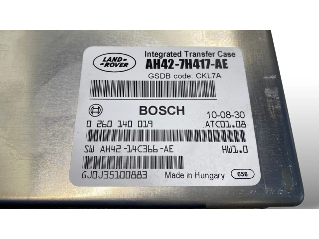 Блок управления коробкой передач AH427H417AE, AH4214C366AE   Land Rover Range Rover Sport L320