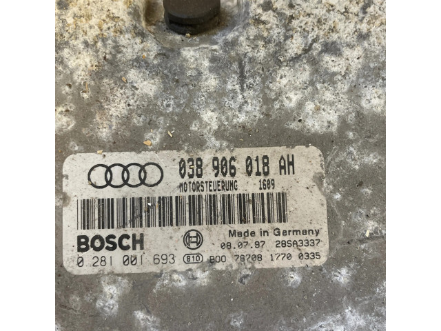 Блок управления двигателя 038906018AH, 28SA3337   Audi A3 S3 8L