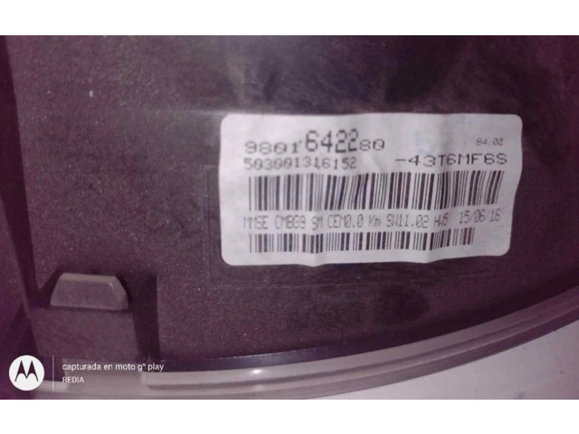 Přístrojová deska  Fiat Scudo  9801642280  