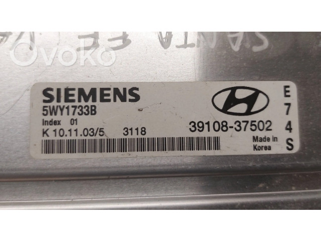 Řídící jednotka 3910837502, 5WY1733B   Hyundai Santa Fe 2001
