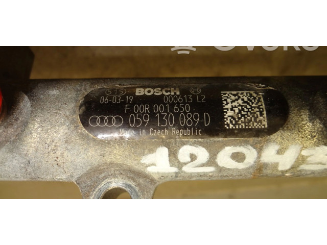 Топливная рампа F00R001650, 059130089D   Volkswagen Phaeton   для двигателя BMK