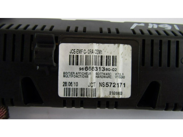Дисплей    966663138002   Peugeot 3008 I