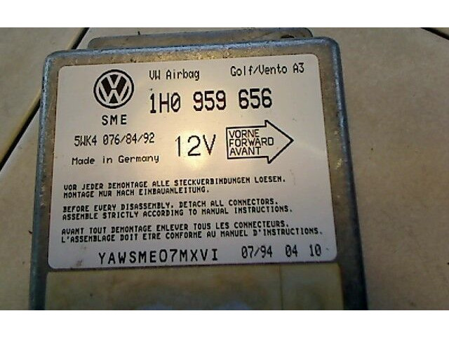 Блок подушек безопасности 1H0959650B, 0000   Volkswagen Vento