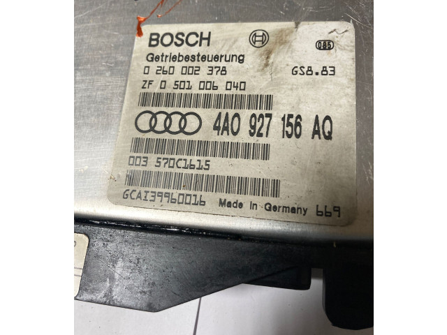 Блок управления коробкой передач 4A0927156AQ, 0260002378   Audi A6 S6 C4 4A