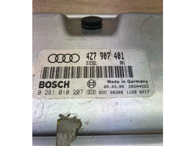 Řídící jednotka 4Z7907401, 0281010207   Audi A6 Allroad C5 1999