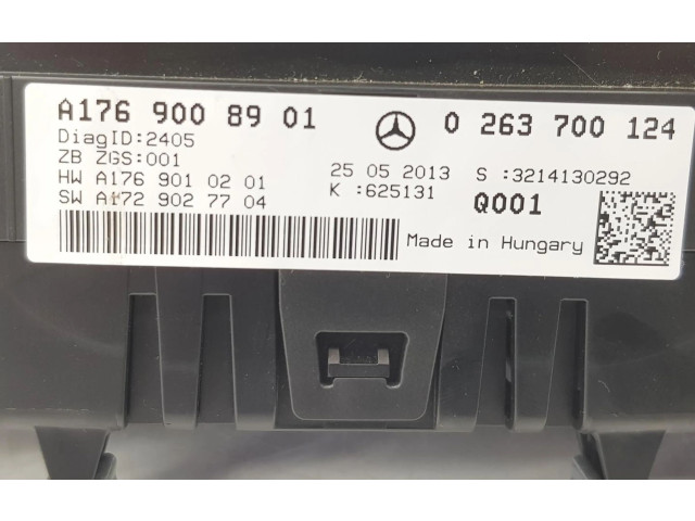 Přístrojová deska  Mercedes-Benz A W176 2014 A1769008901, 1769008901  