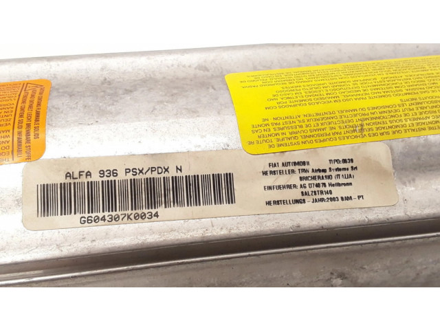 Подушка безопасности пассажира 606923530, 30348004B   Alfa Romeo 166