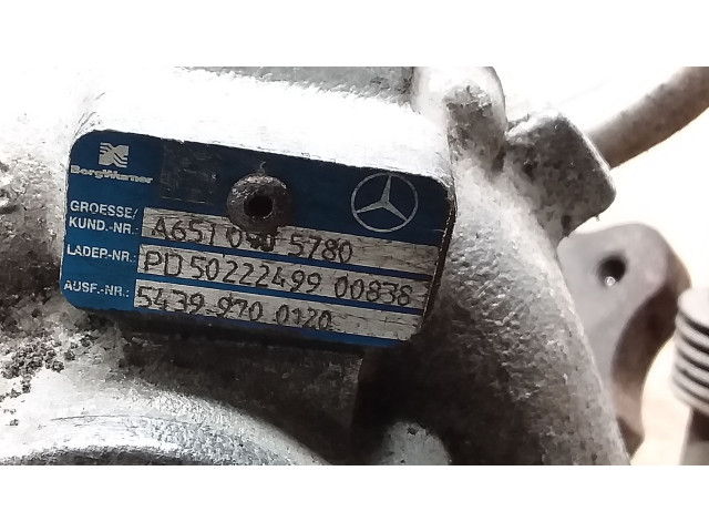  Турбина Mercedes-Benz E W212 2.0 A6510902880, A6510905780         