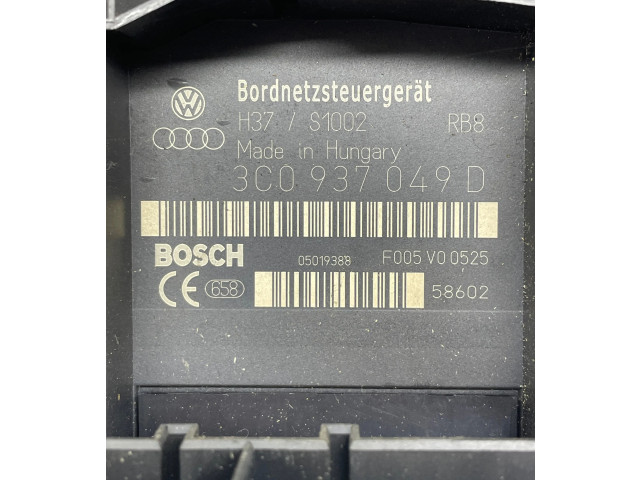 Komfortsteuergerät Bordnetzsteuergerät 3C0937049D, F005V00525   Volkswagen Caddy   