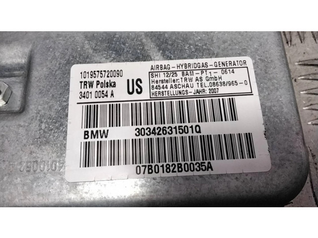 Подушка безопасности двери 30342631501Q, 34010054A   BMW X3 E83