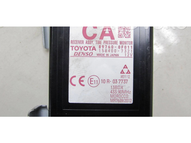 Блок управления 89760-0F011   Toyota Verso