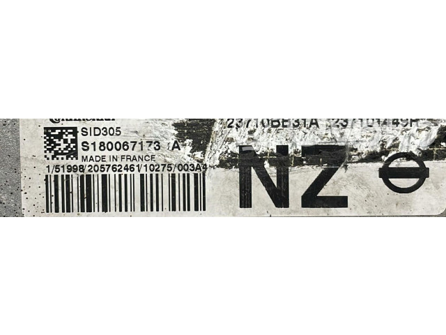 Řídící jednotka 23710BB31A, 23710BB31A   Nissan Qashqai 2008