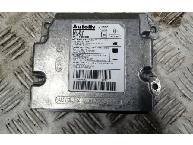 Блок подушек безопасности 285581790R, 610716200   Renault Laguna III