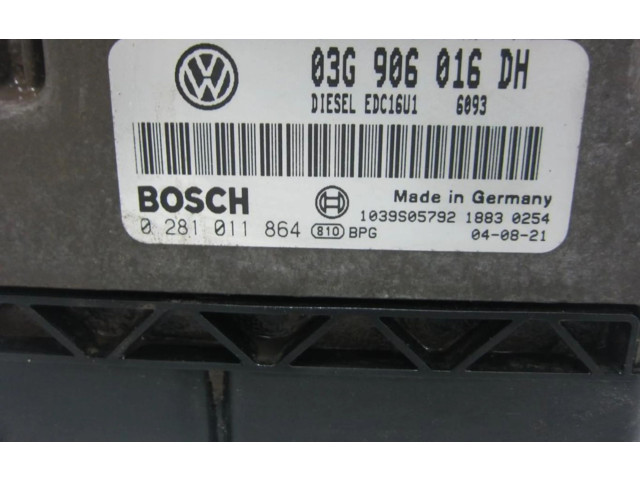 Řídící jednotka 03G906016DH   Seat Toledo III (5P) 
