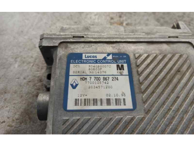 Řídící jednotka 7700867274, R04080007D   Mitsubishi Carisma 1997