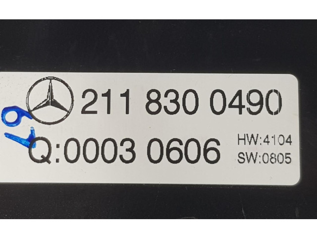 Блок управления климат-контролем A2118300490, A2118300490   Mercedes-Benz E W211