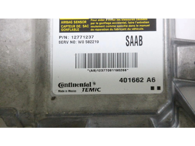 Блок подушек безопасности 12771237, 12771237   Saab 9-3 Ver2