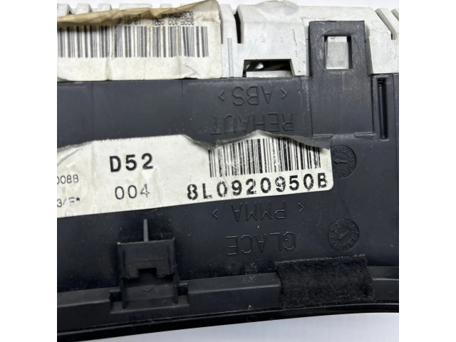 Панель приборов 8L0920950B   Audi A3 S3 8L       